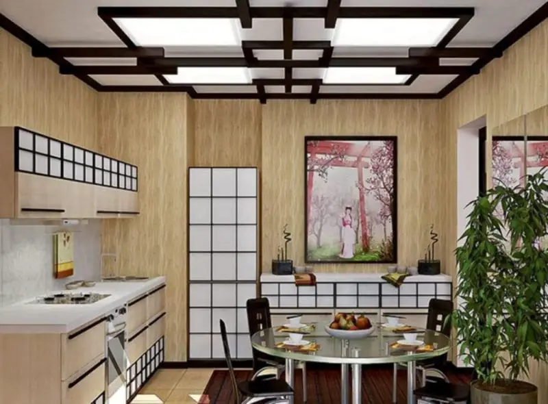 pleasant pastel shades of beige, greenish, brown for the Japanese style of 2021
