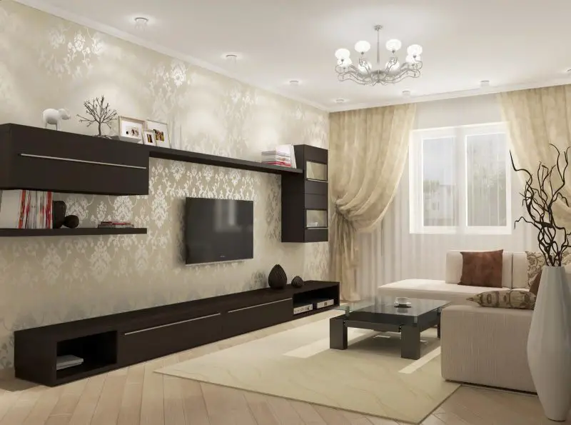 Beige Living Room: The Best Designs