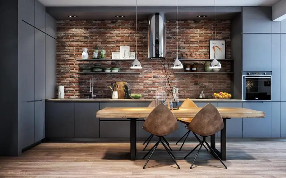 Top Loft-Style Kitchen-Living:+30 photos