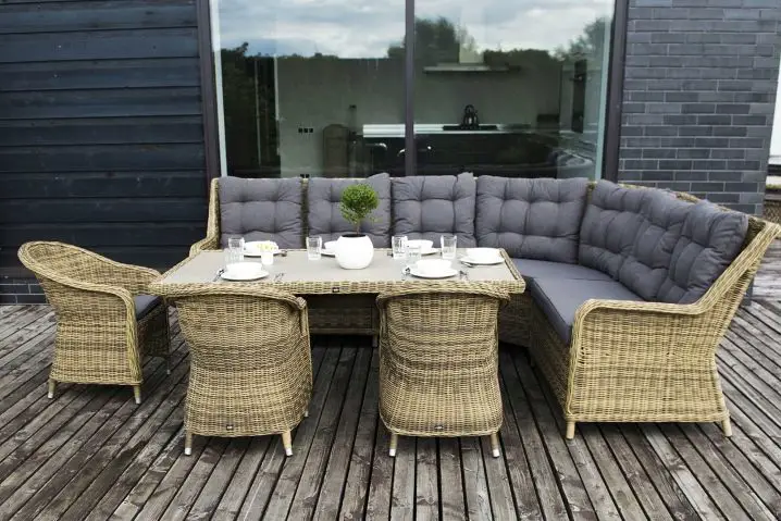 Design solutions for outdoor wicker furniture are multifaceted.
