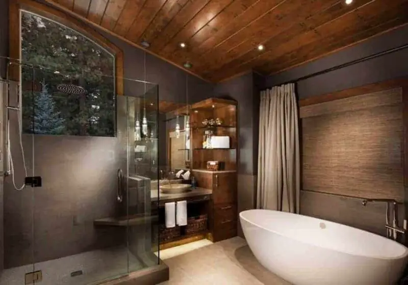 Stylish and Modern Bathrooms in Country Houses