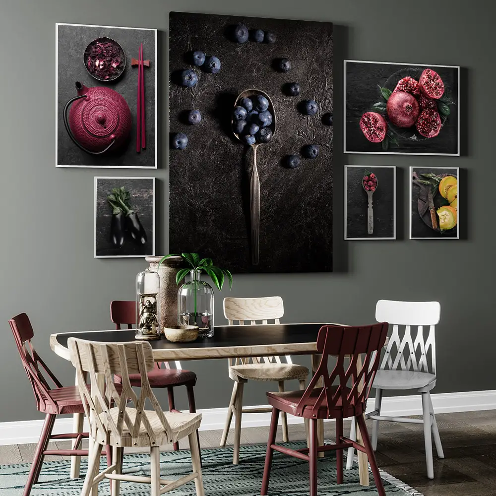 Culinary Canvases: Stylish Kitchen Paintings