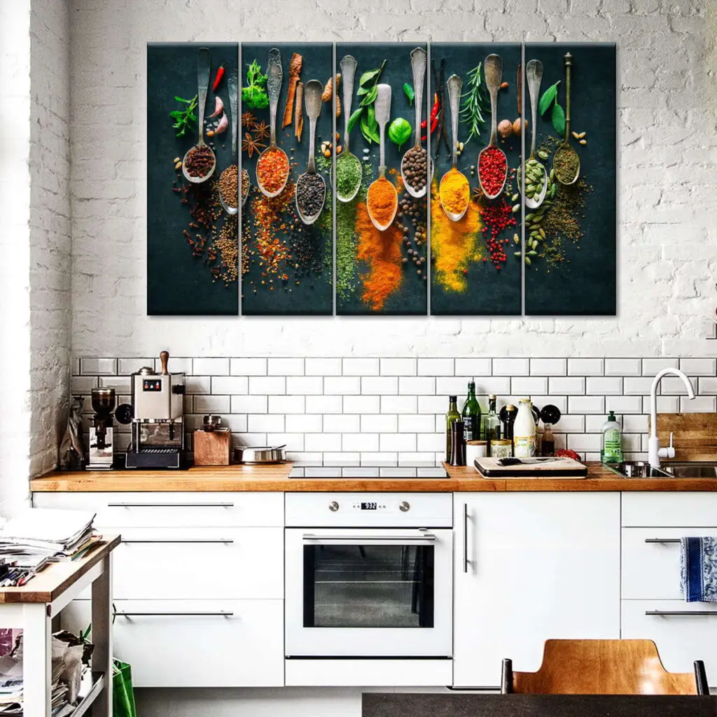 Culinary Canvases: Stylish Kitchen Paintings