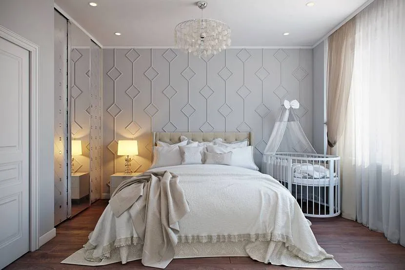Parents' Bedroom With Baby's Best Idea
