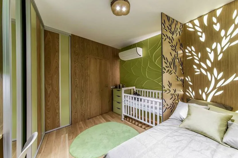 Parents' bedroom with baby's best ideas