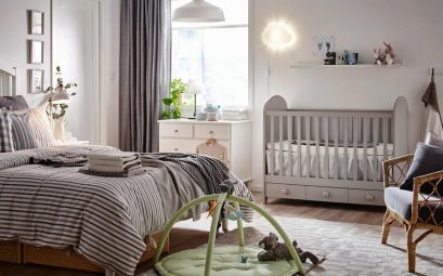 Parents’ Bedroom With Baby’s Best Idea