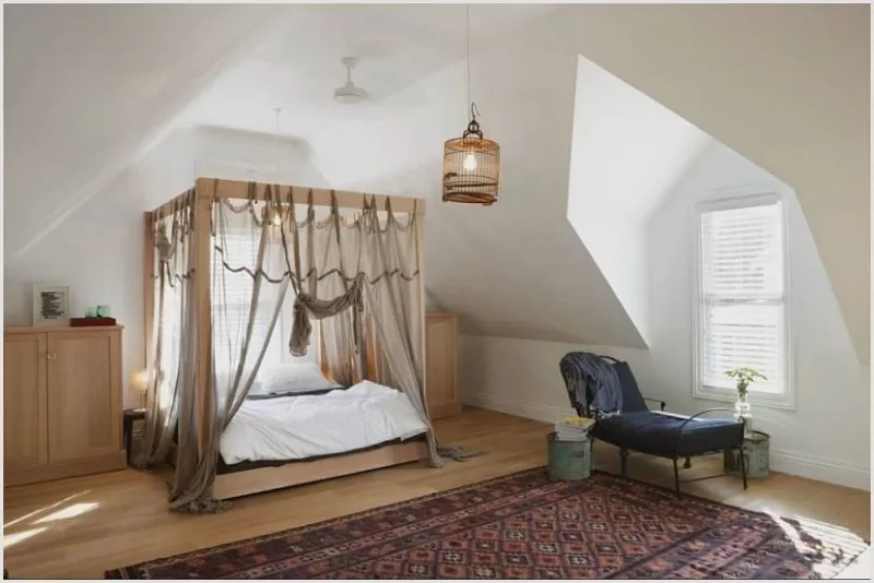 The best four-poster bed: to equip a bedroom?