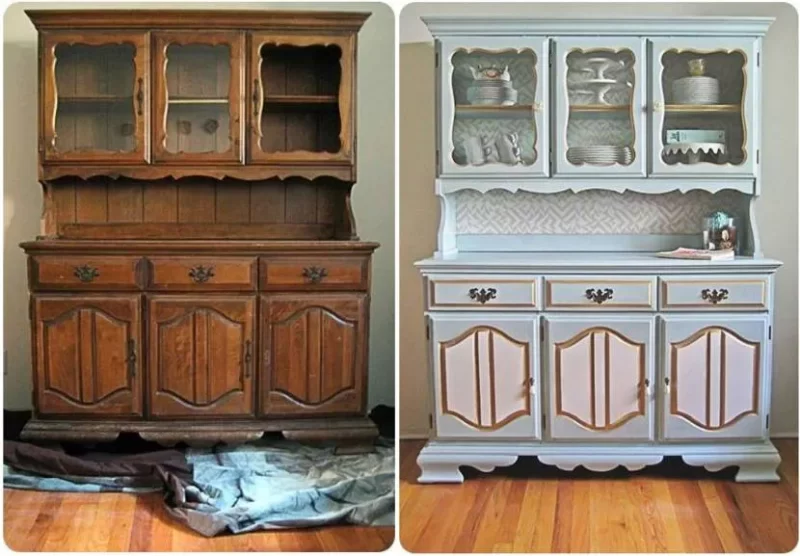 How to paint old furniture and inspire a new life