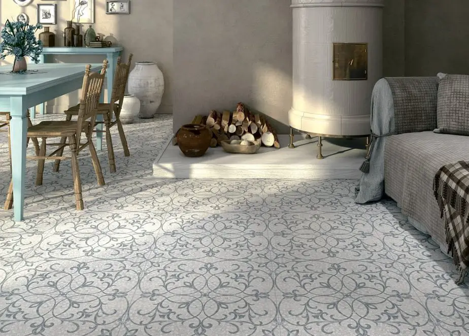 Floor tile ideas for the living room