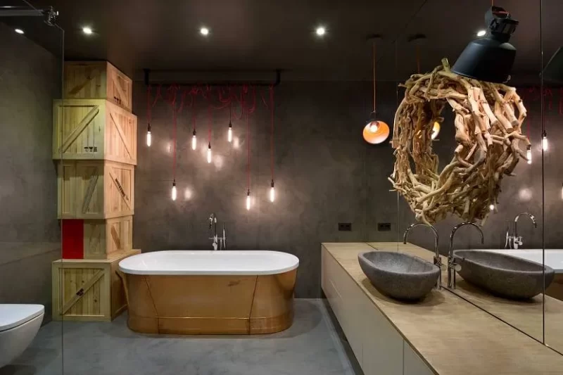 Best Elegance: Loft-style Bathroom Design Ideas