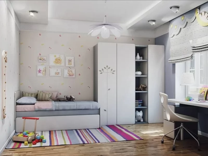 Лучшие детские комнаты и их цветовая гамма