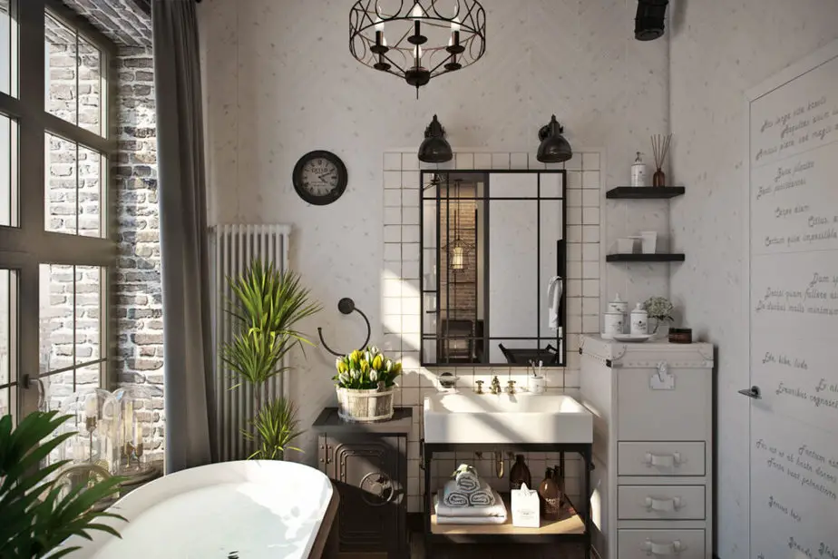 Best Elegance: Loft-style Bathroom Design Ideas
