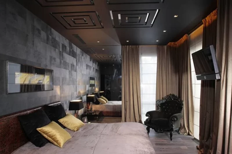 Bedroom in Dark Colors: Design Rules