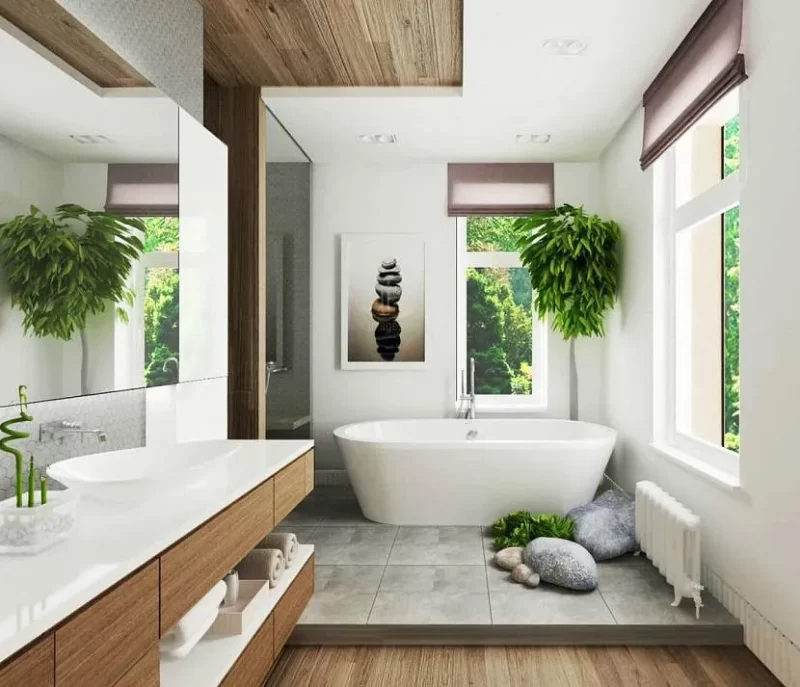 Minimalist Bathroom: Simple But Cozy