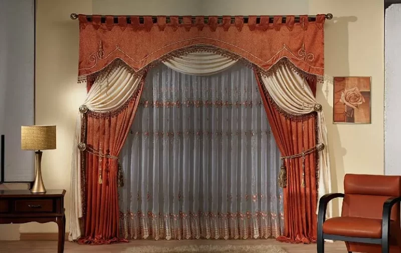 Combined curtains: the best 28 photos