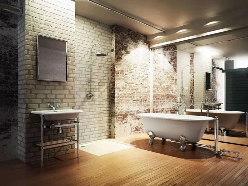 Best Elegance: Loft-style Bathroom Design Ideas