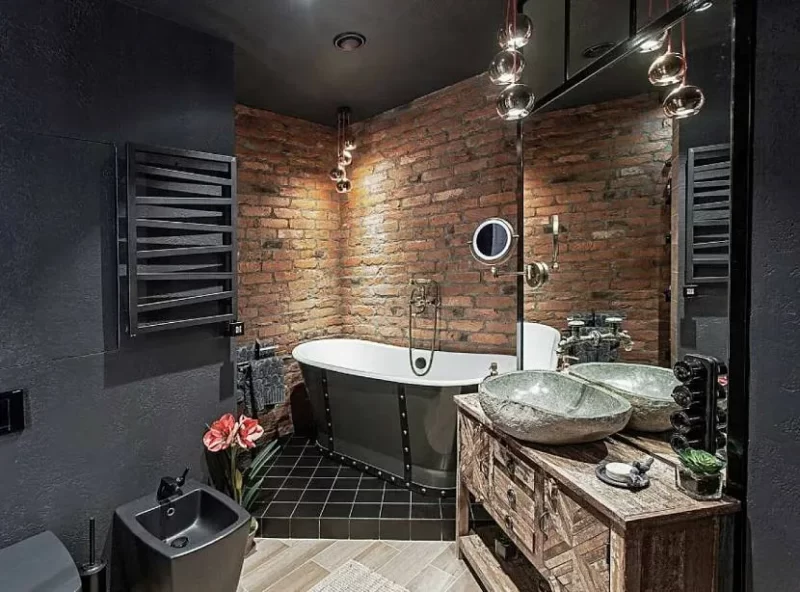 Best Elegance: Loft-style Bathroom Design Ideas