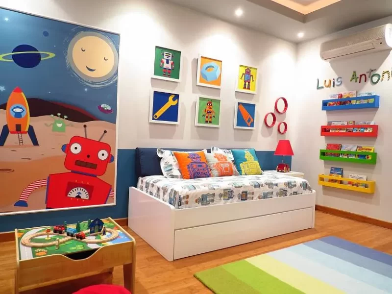 Лучшие детские комнаты и их цветовая гамма