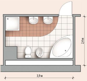Medium bathroom remodel: sequence of works