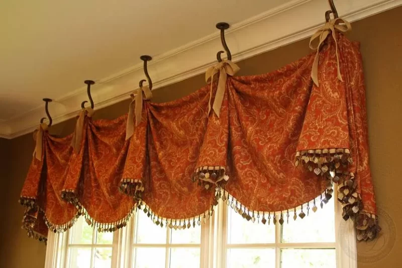 20 original options for how to hang curtains
