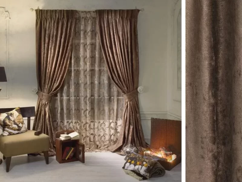 Brown curtains: choosing the perfect curtains