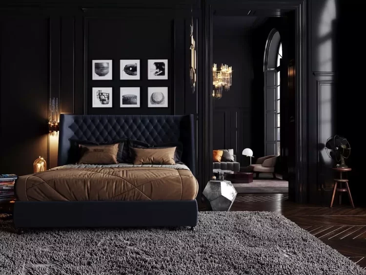 10 Bold and Beautiful: The Best Black Bedroom