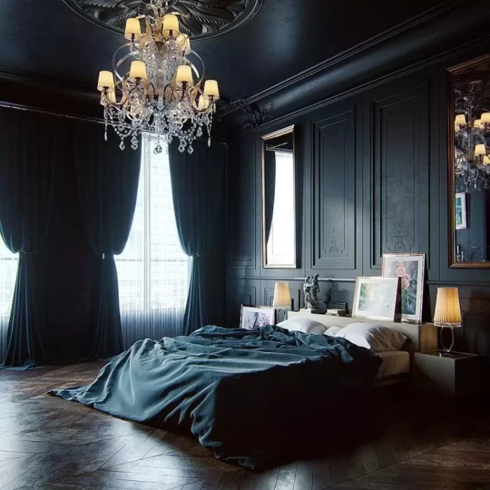 Best Black Bedroom:10 Bold and Beautiful Solutions