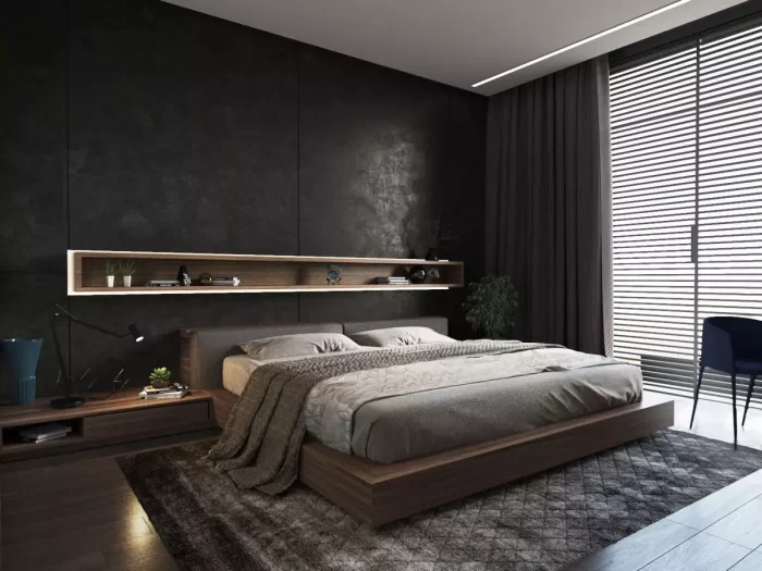 Best Black Bedroom:10 Bold and Beautiful Solutions