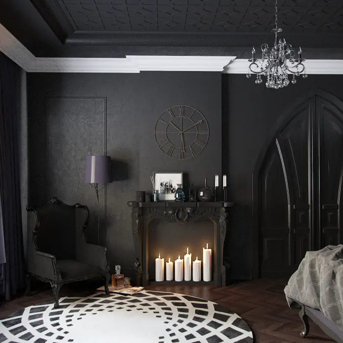 Best Black Bedroom:10 Bold and Beautiful Solutions