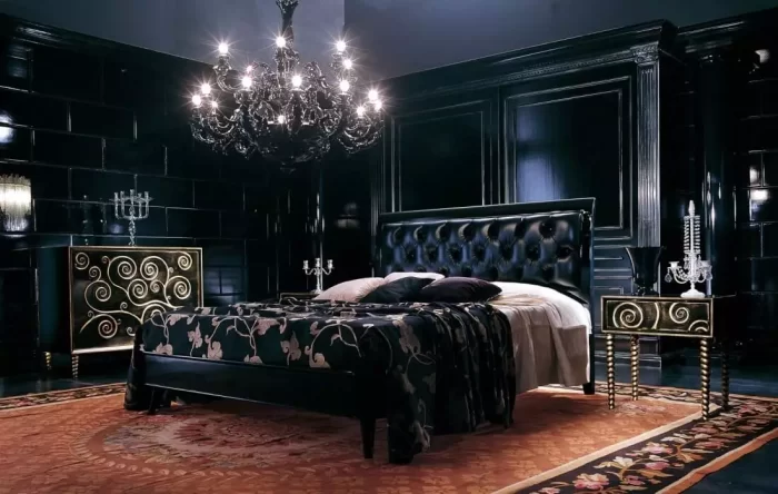 10 The best bedroom design in black