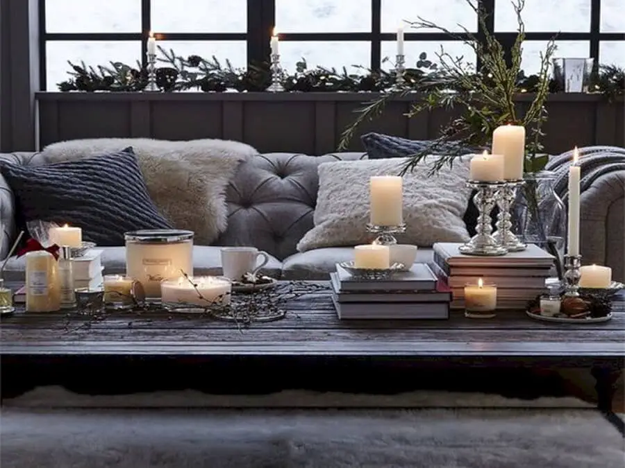 Candles as a Decoration:Romance and Comfort